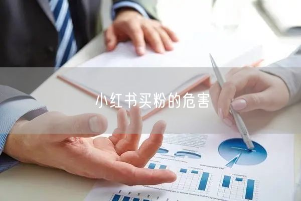 小红书买粉的危害